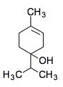 テルピネン-4-オールの構造